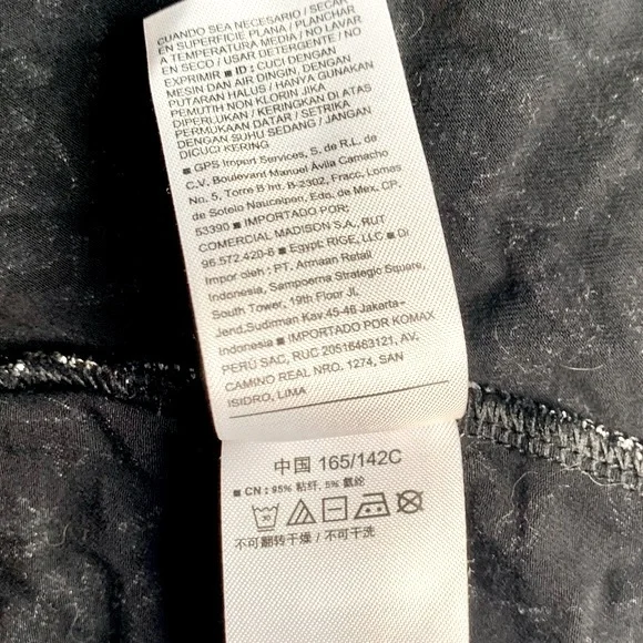 Old Navy Dress Size 3X Waist-Defined Plus-Size Wrap-Front Dress Black Floral - Picture 14 of 14